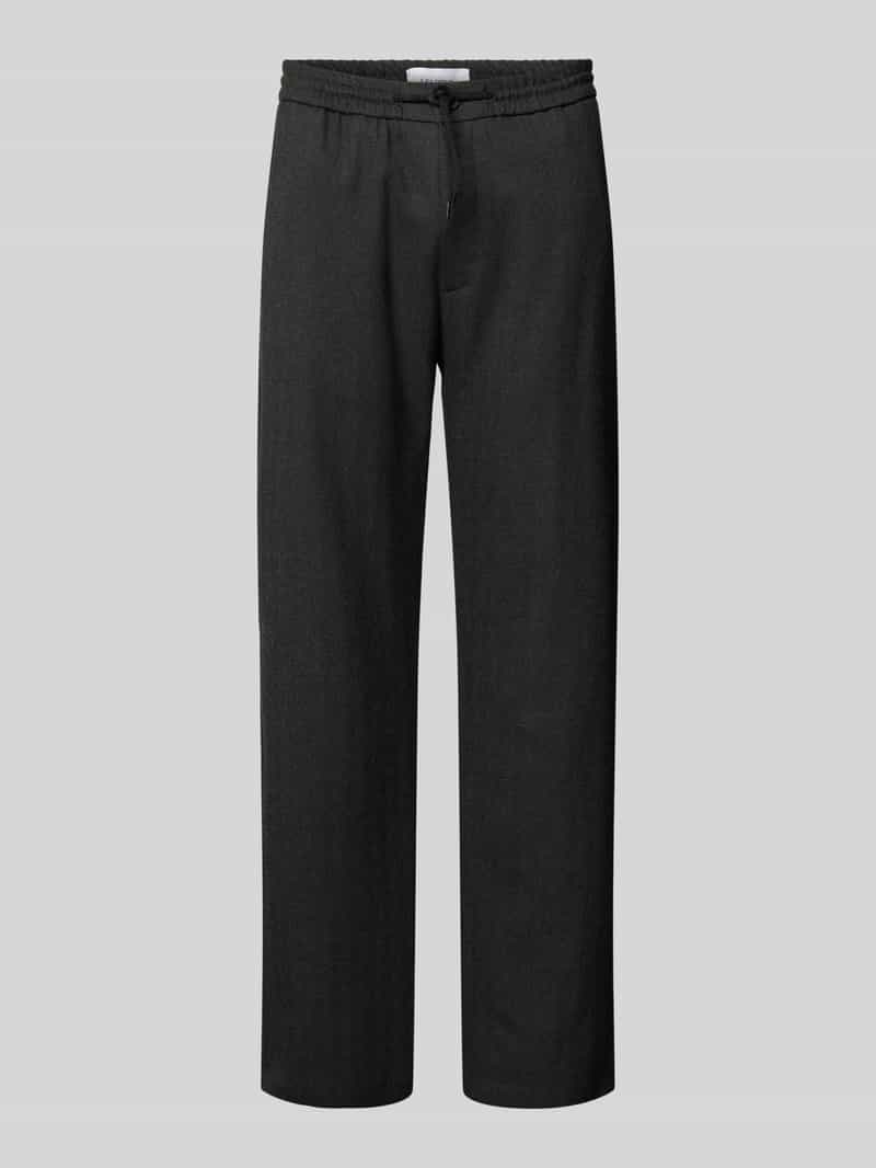 Les Deux Stoffen broek met elastische band