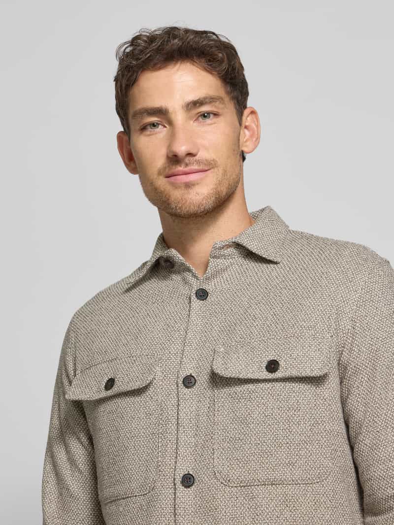 Jack & Jones Premium Regular fit vrijetijdsoverhemd met borstzakken model 'Rayle'