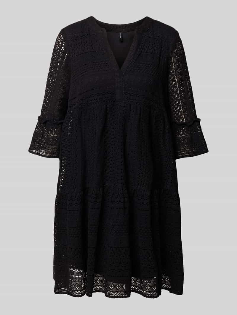 Vero Moda Regular fit kanten jurk van katoenmix model 'HONEY'
