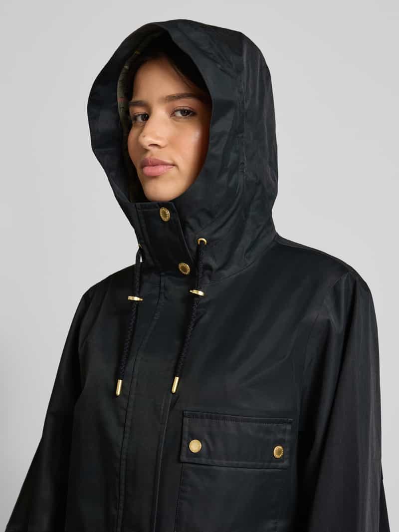 Barbour Regular fit functioneel jack met capuchon model 'ARLA'