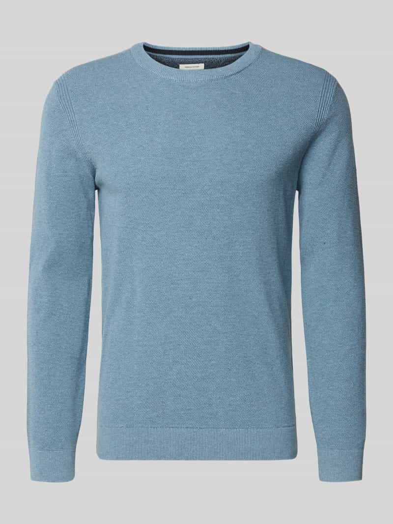 Tom Tailor Regular fit gebreide pullover van puur katoen