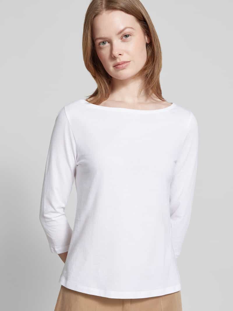 LANIUS T-shirt met 3 4-mouwen