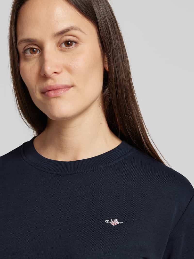 Gant Sweatjurk met labelstitching