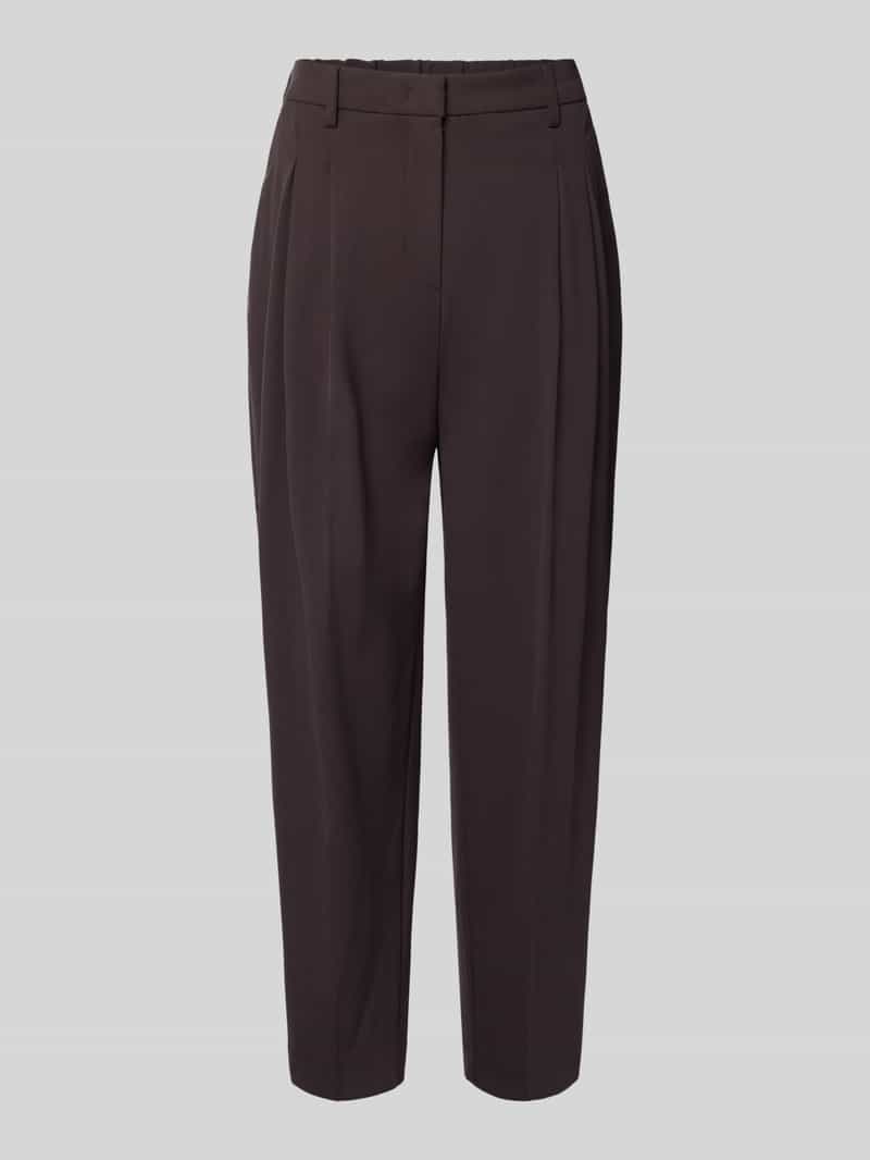 OPUS PANTS Stoffen broek met plooien model 'Lessieh'