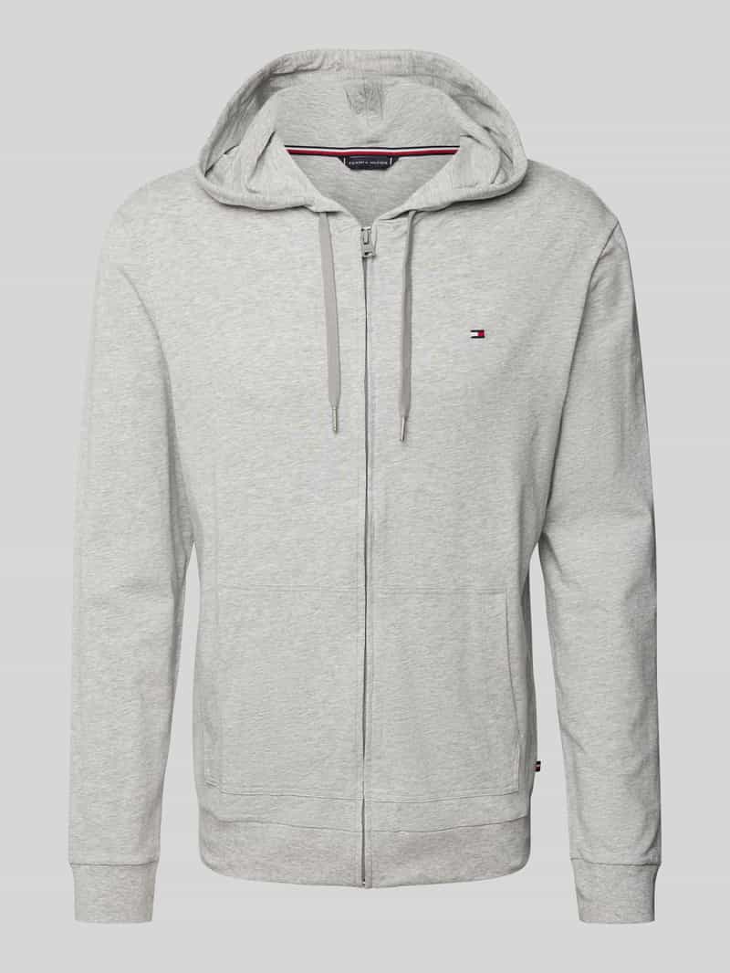 Tommy Hilfiger Sweatjack met logostitching
