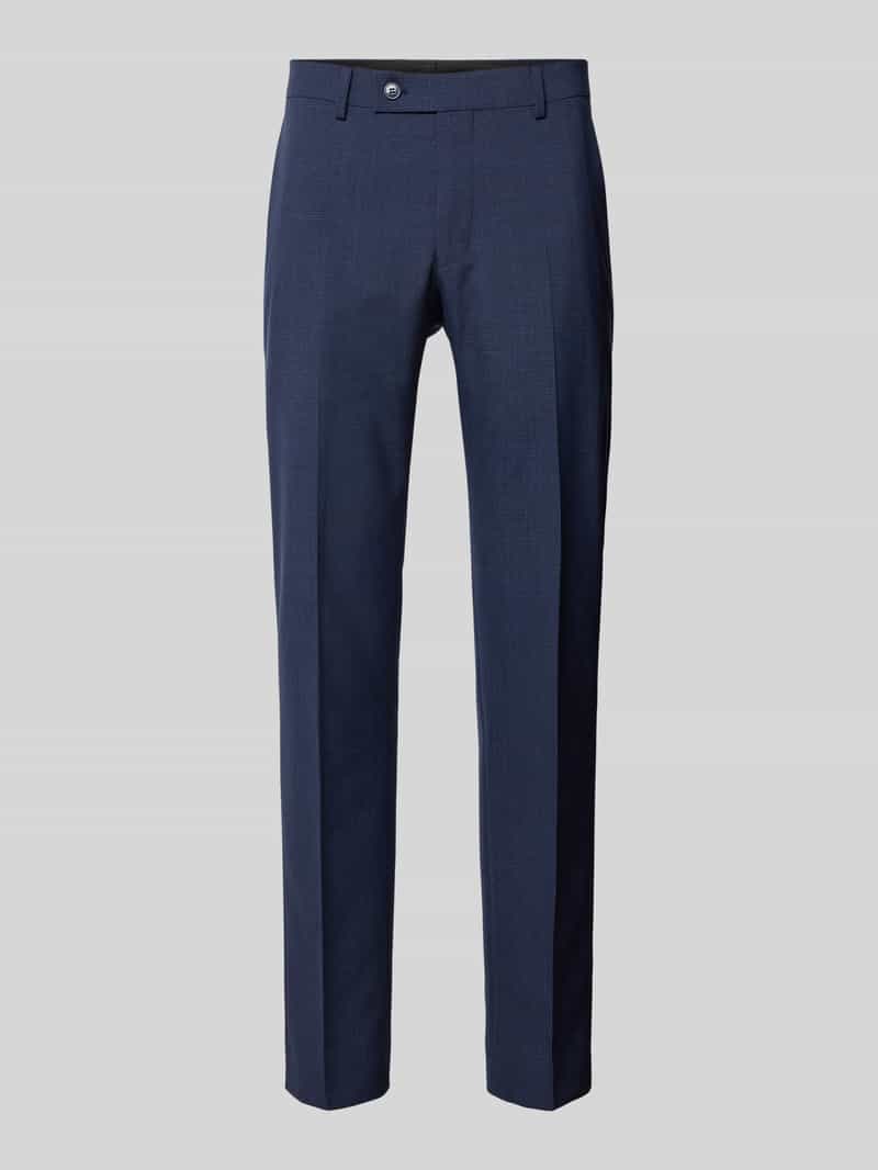 HECHTER PARIS Slim fit pantalon met persplooien