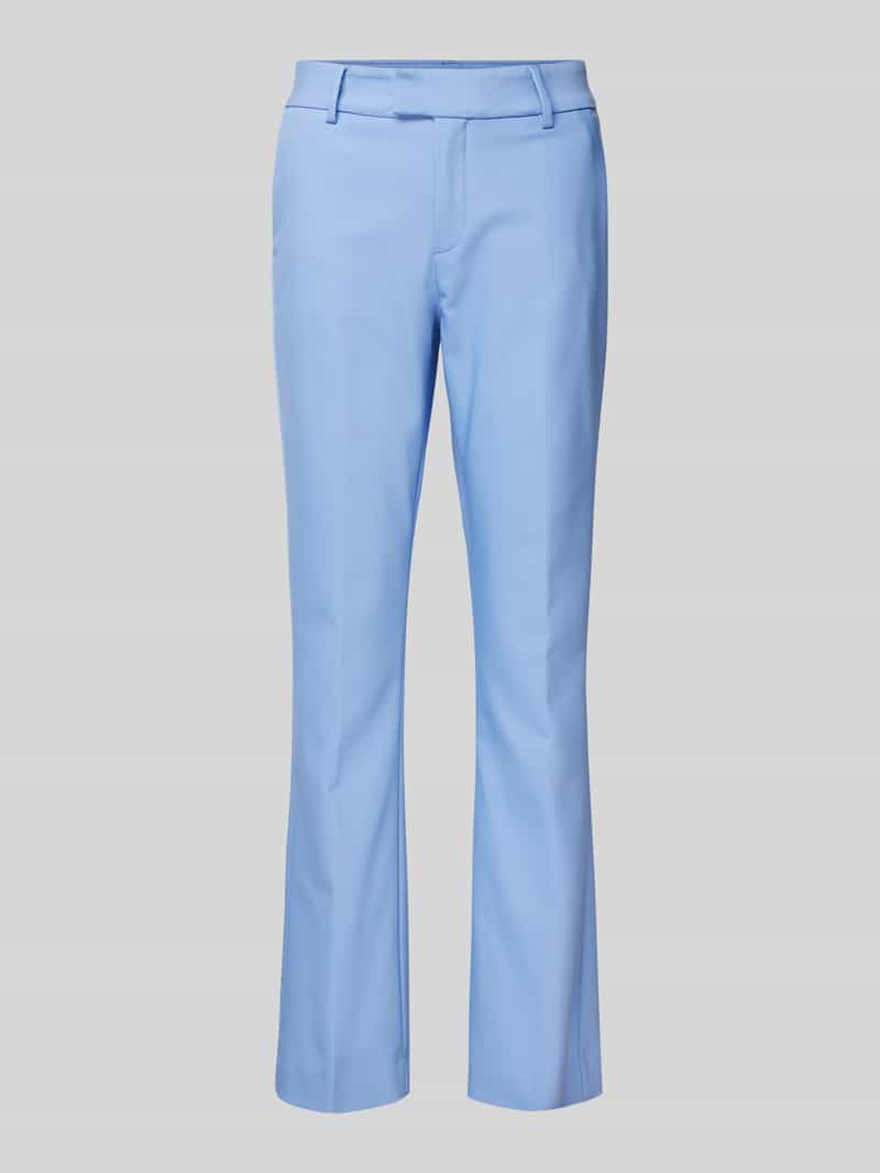 MOS MOSH Slim fit stoffen broek met steekzakken model 'ELLEN NIGHT'