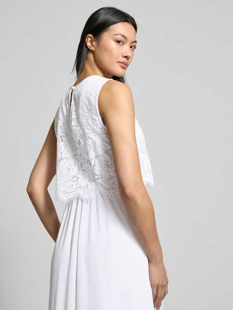 Vila Maxi-jurk met gehaakt kant model 'MILINA'