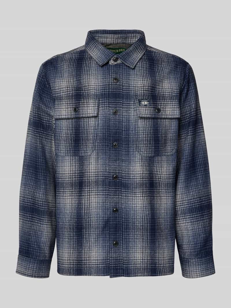 Superdry Overhemdjack met kentkraag
