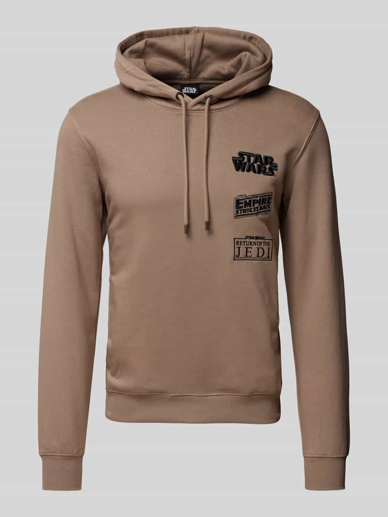 s.Oliver RED LABEL Regular fit hoodie met Starwars -artwork