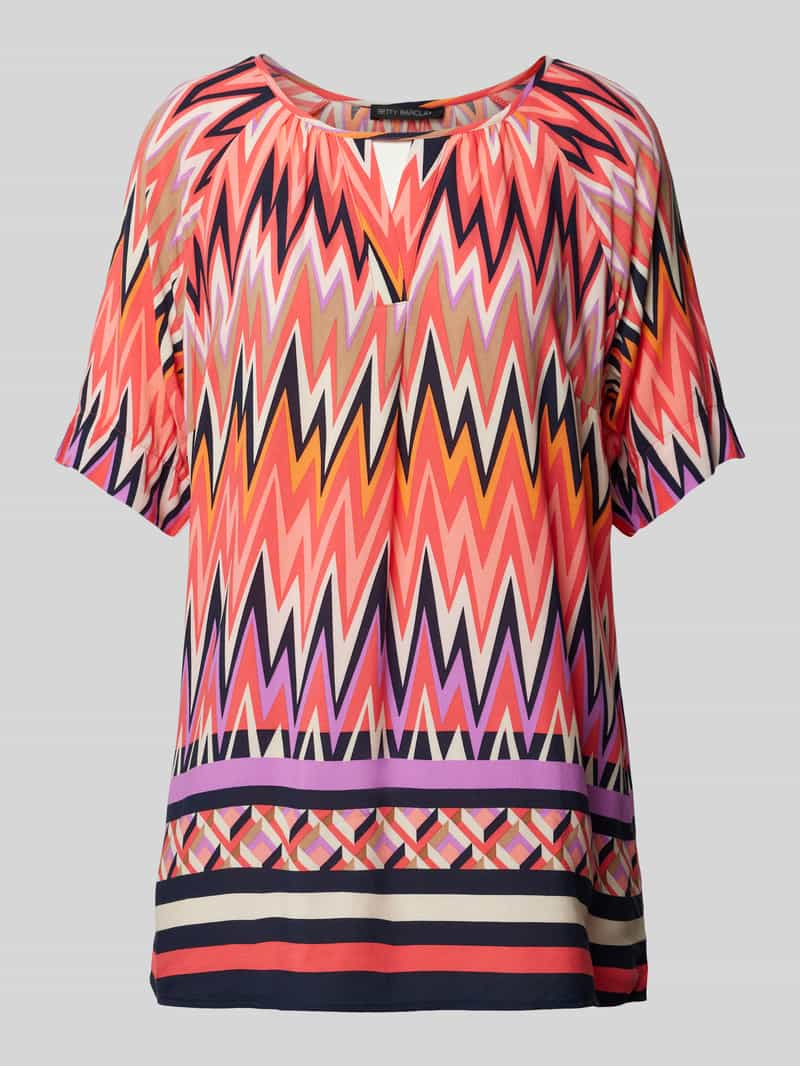 Betty Barclay Blouse met druppelvormige hals