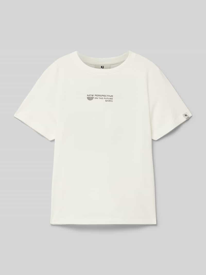 Garcia T-shirt met labelprint