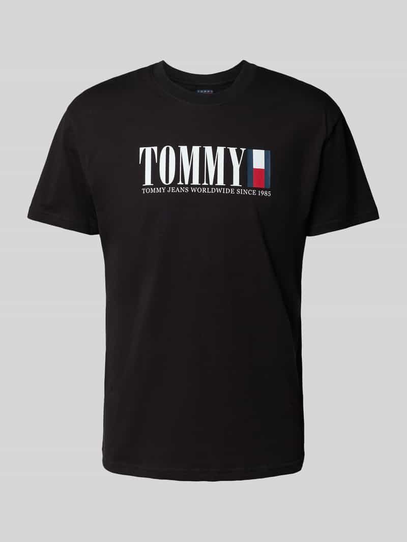 Tommy Jeans Regular fit T-shirt van puur katoen