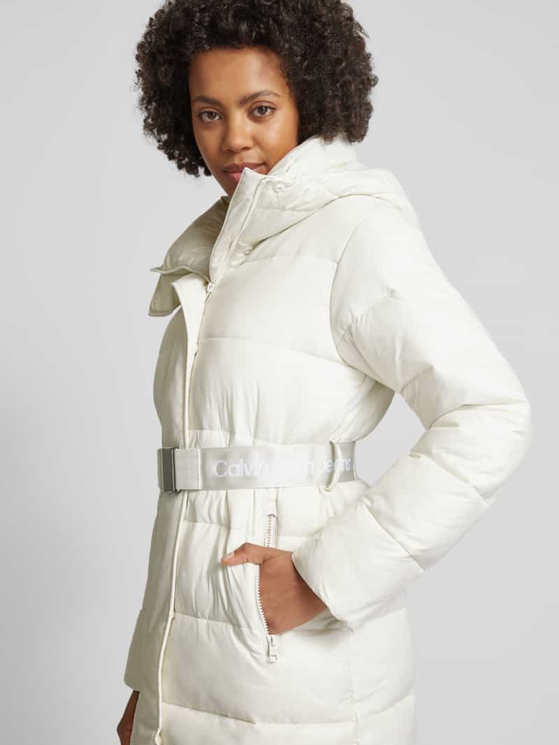 Calvin Klein Jeans Gewatteerde jas met capuchon
