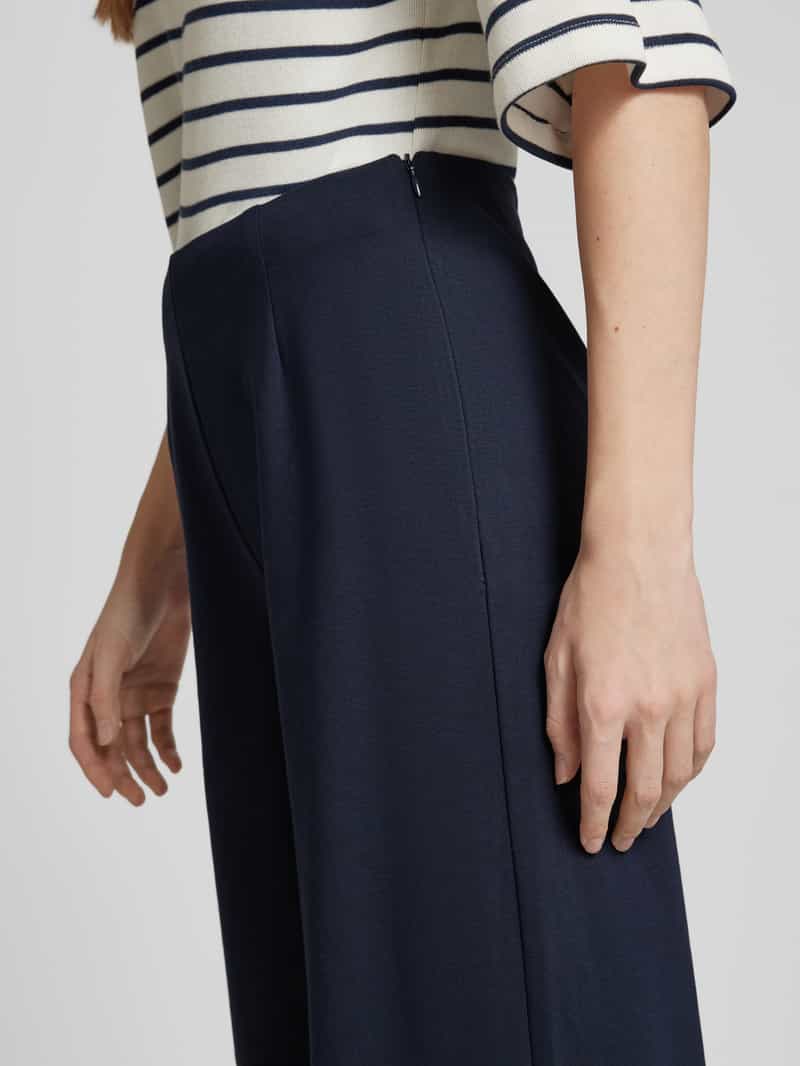 Marc O'Polo Regular fit ruime broek van katoenmix