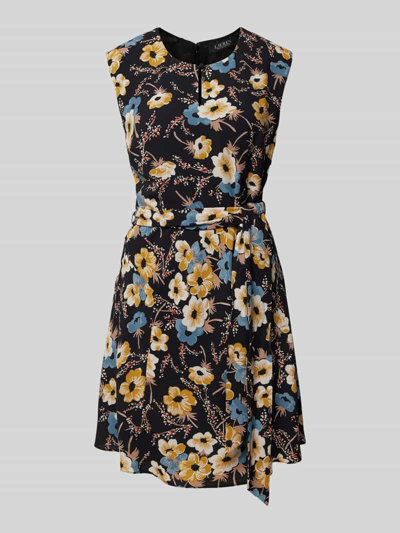 Lauren Ralph Lauren Mini-jurk met strikceintuur model 'TAJAH'