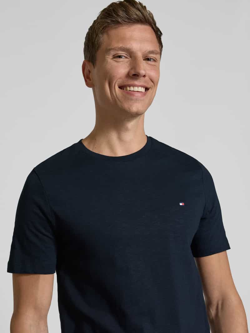 Tommy Hilfiger Regular fit T-shirt van puur katoen