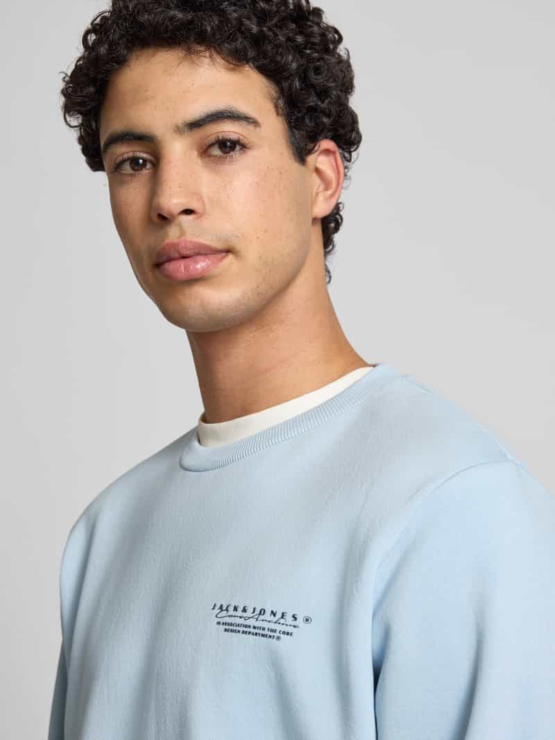 jack & jones Sweatshirt met labelprint