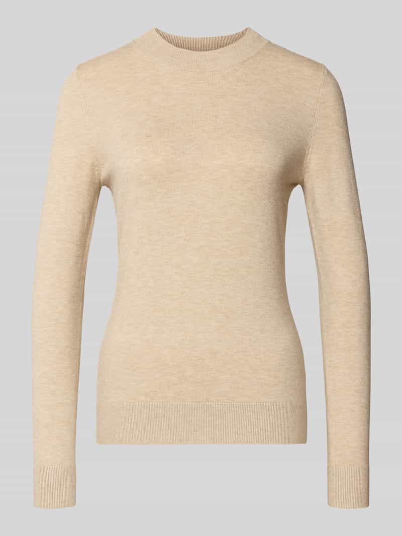 Christian Berg Woman Gebreide pullover van viscosemix met ronde hals