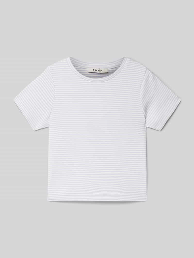 Garcia T-shirt met labelstitching