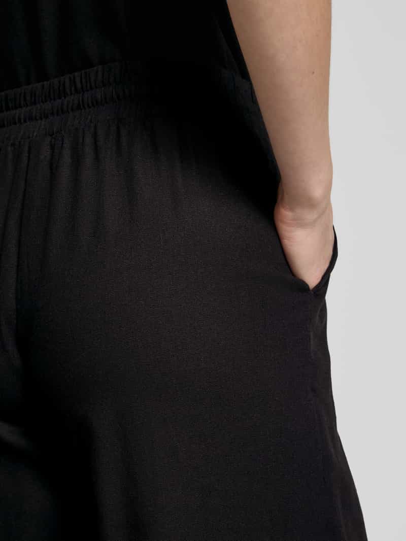 My Essential Wardrobe Stoffen broek met elastische band model 'Dias'