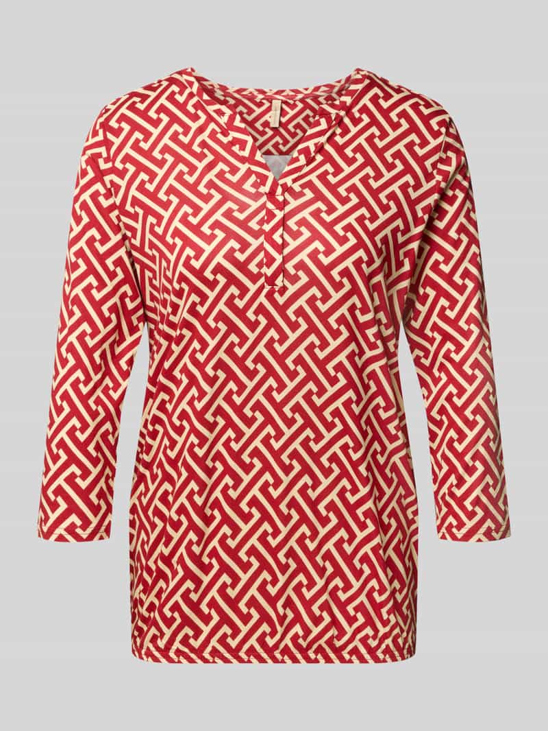Soyaconcept Lang shirt met 3 4-mouwen model 'FELICITY'