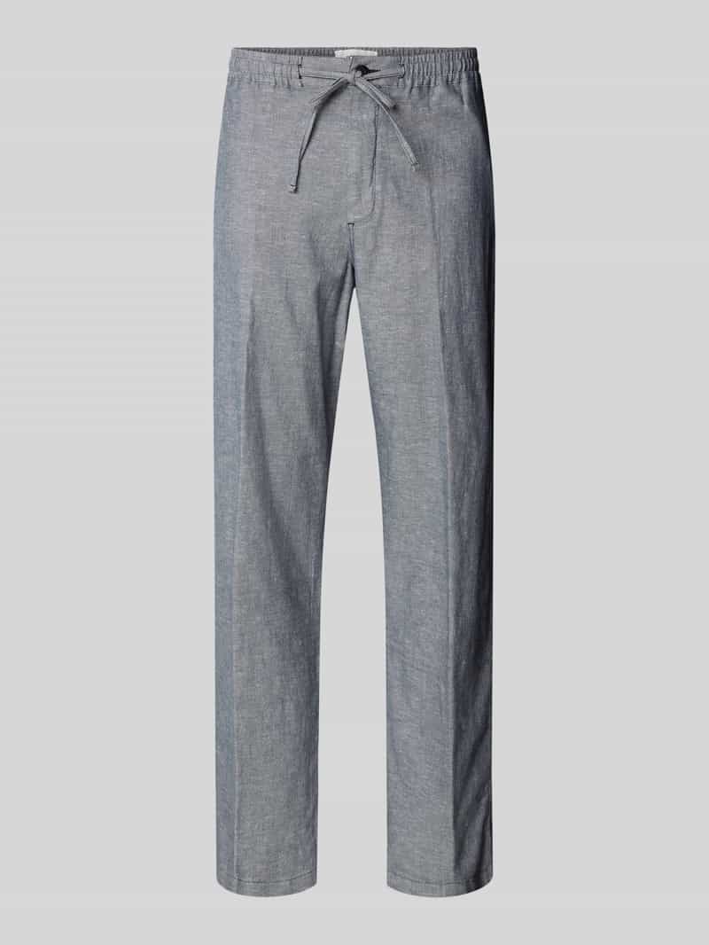 JOOP! JEANS Regular fit stoffen broek met tunnelkoord model 'Rimon'