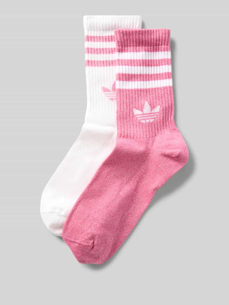 adidas Originals Sokken met labelprint in een set van 2 paar