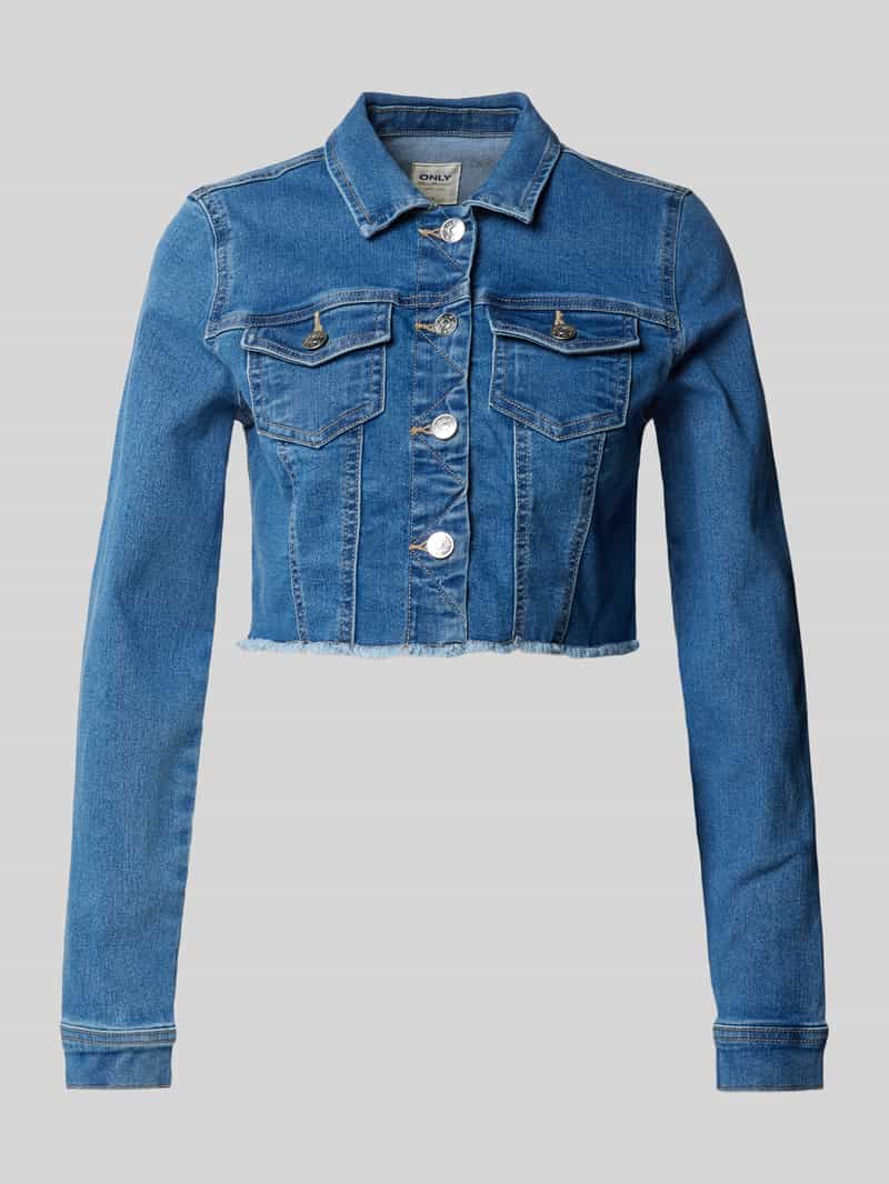 Only Kort jeansjack met borstzakken model 'WONDER'