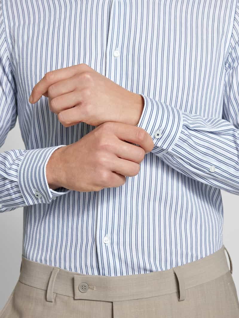 JOOP! Collection Slim fit zakelijk overhemd met kentkraag model 'Pierce'