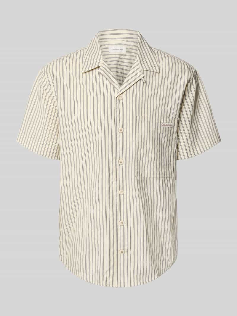 Calvin Klein Jeans Regular fit vrijetijdsoverhemd met borstzak