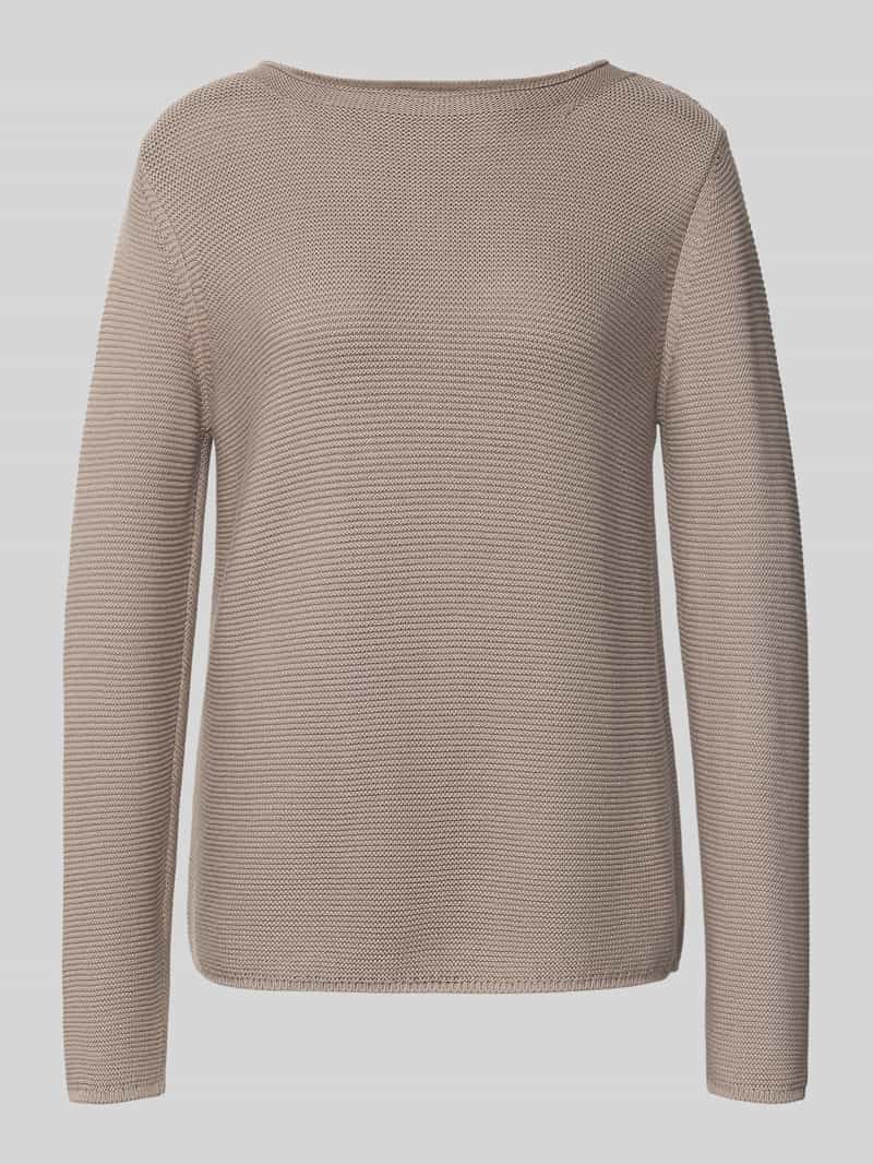 Marc O'Polo Regular fit gebreide pullover van zuiver katoen