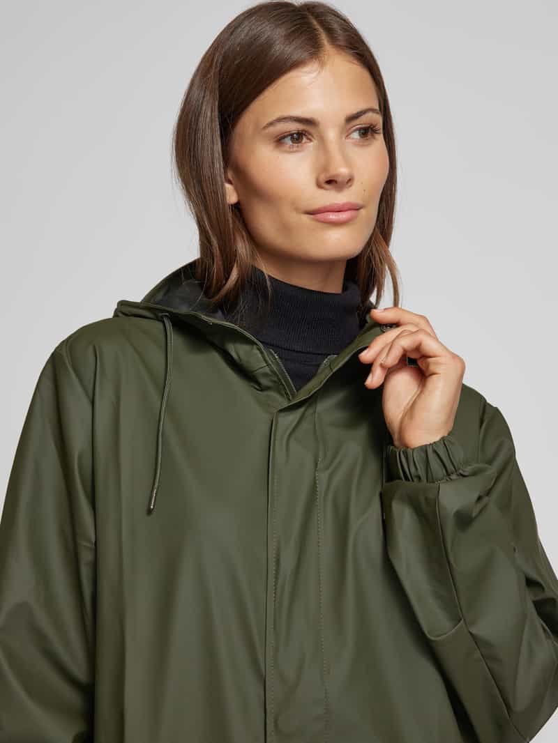 Rains Regenjas met klepzakken opzij model 'Fishtail'