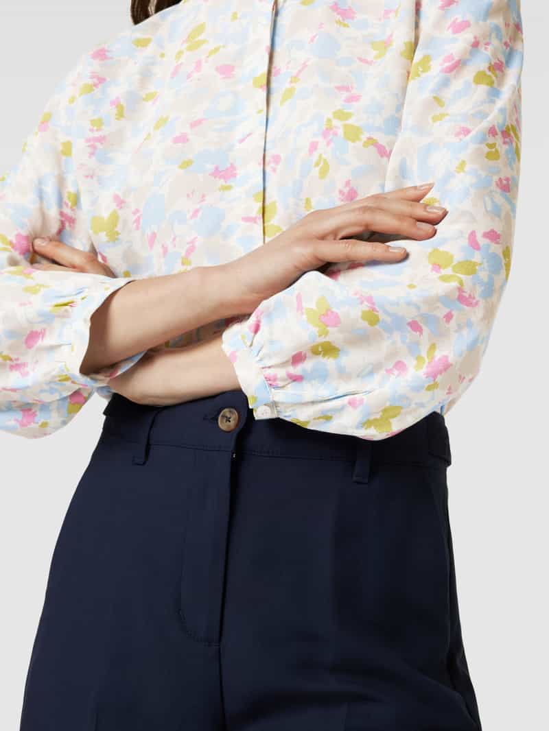 Christian Berg Woman Selection Overhemdblouse met all-over motief