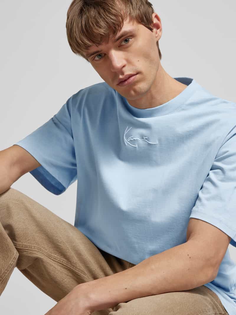 Karl Kani T-shirt met labelstitching