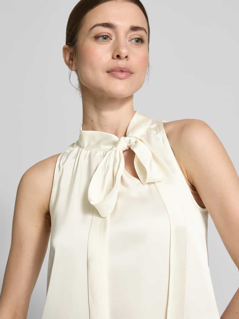 HUGO Blousetop van satijn model 'Celuni'