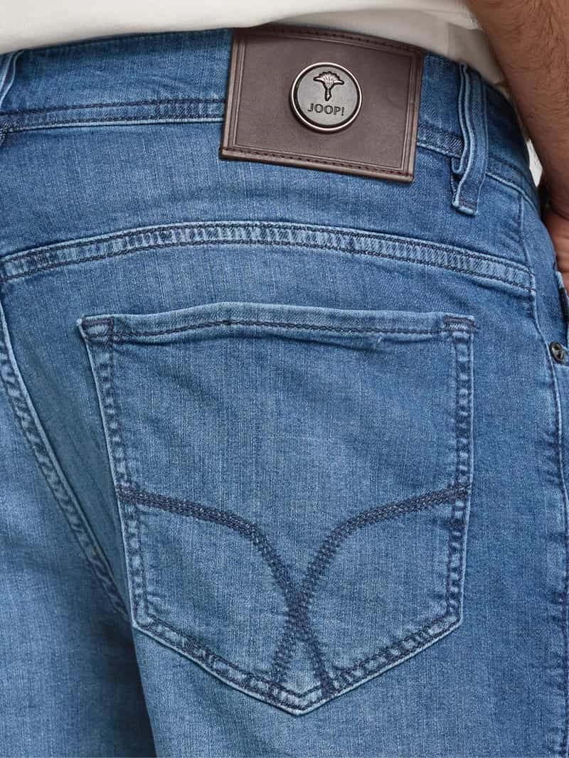 JOOP! Collection Modern fit korte jeans in 5-pocketmodel model 'Fortress'