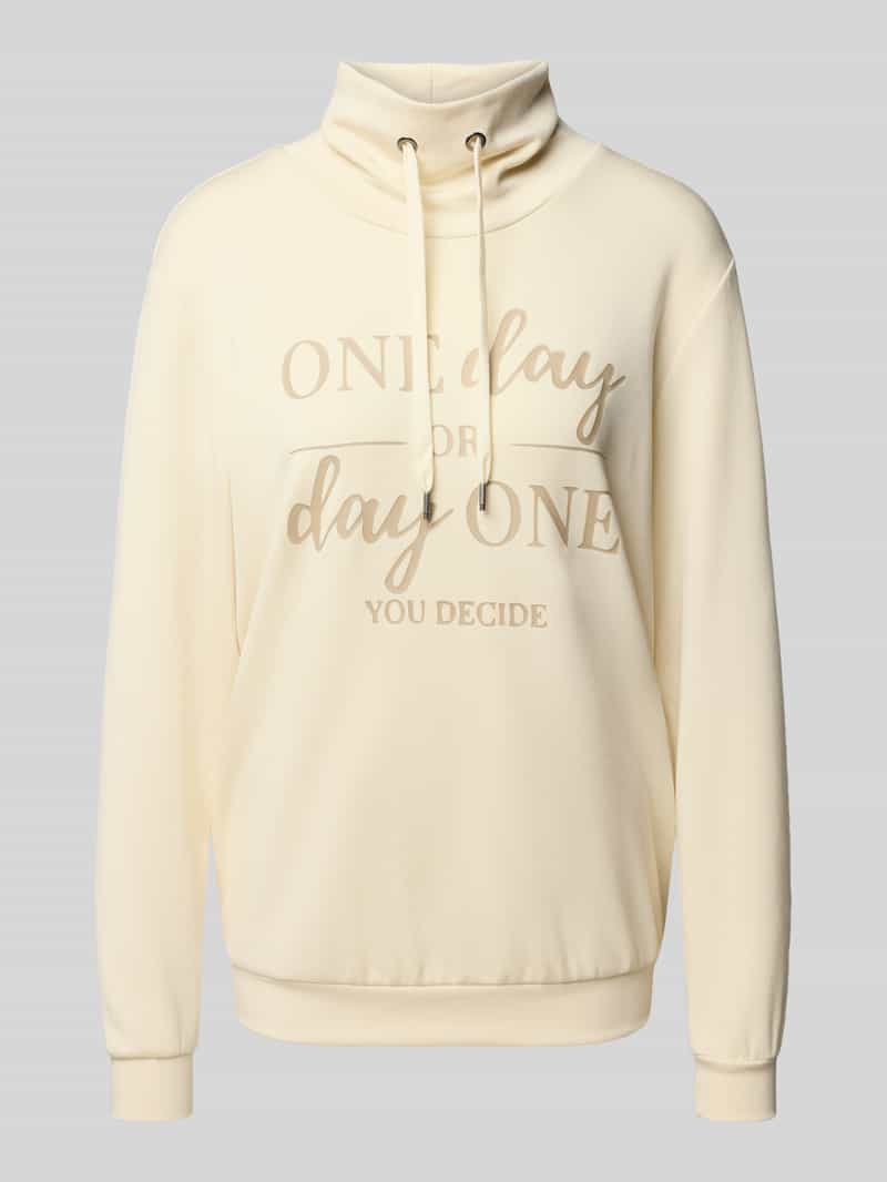 Soyaconcept Sweatshirt met opstaande kraag en tunnelkoord model 'BANU'