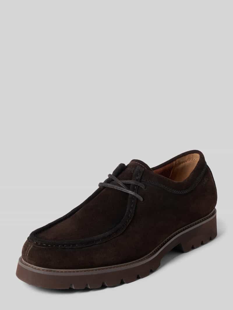 Tamaris heren leren halfschoen 1-13629-47-304 veterschoen bruin
