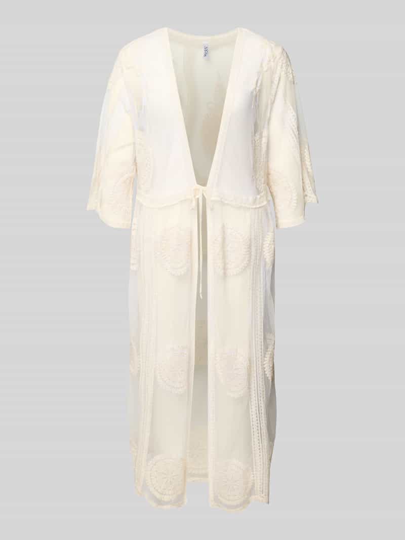 regular fit kaftan van katoenmix model 'AIDA'