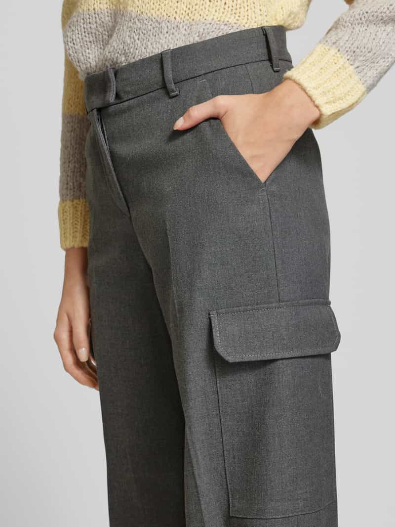 BRAX Regular fit stoffen broek met viscose model 'Maine'