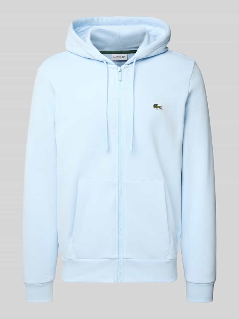 Lacoste Regular fit sweatjack van katoenmix