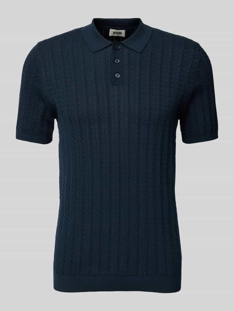 drykorn Slim fit poloshirt met knoopsluiting model 'TRITON'