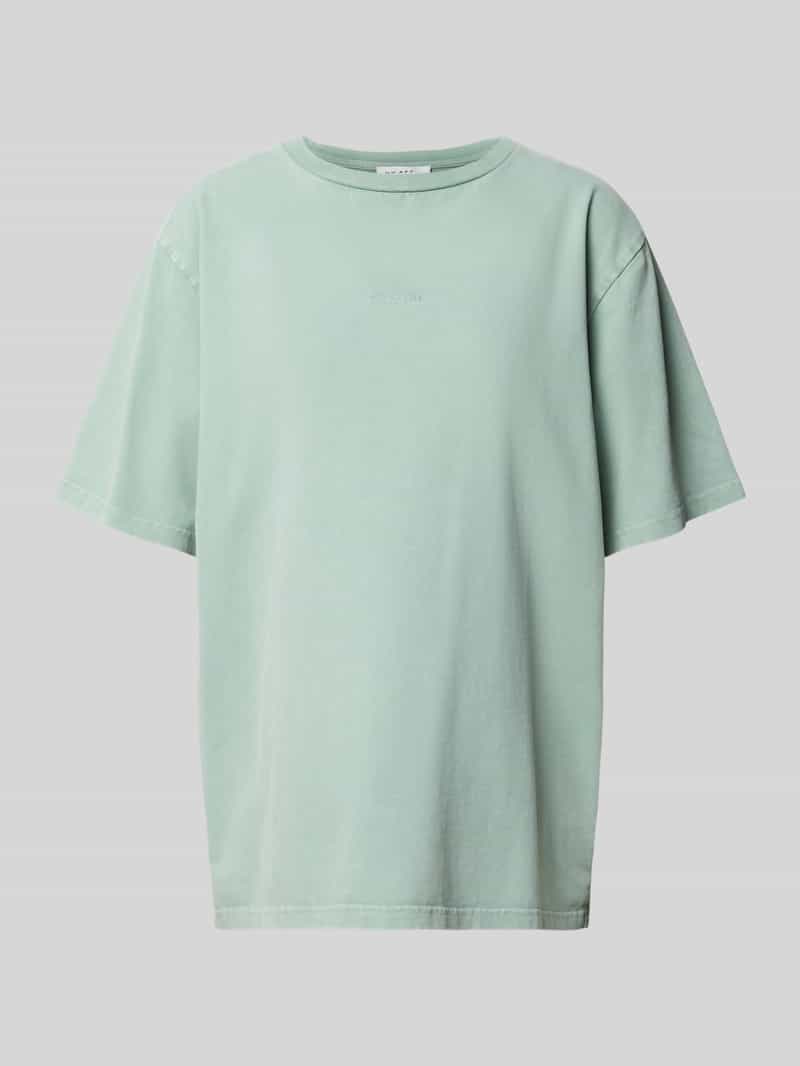 Oversized T-shirt met Labelstitching