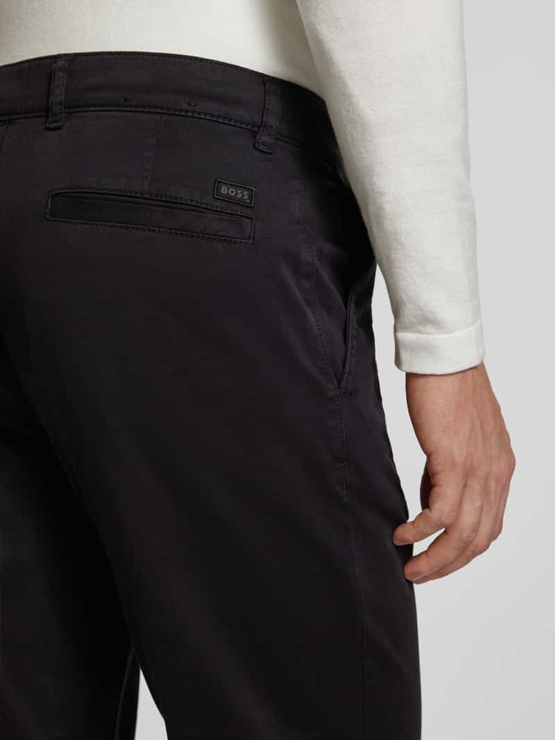 Boss Orange Regular fit chino met ceintuurlussen