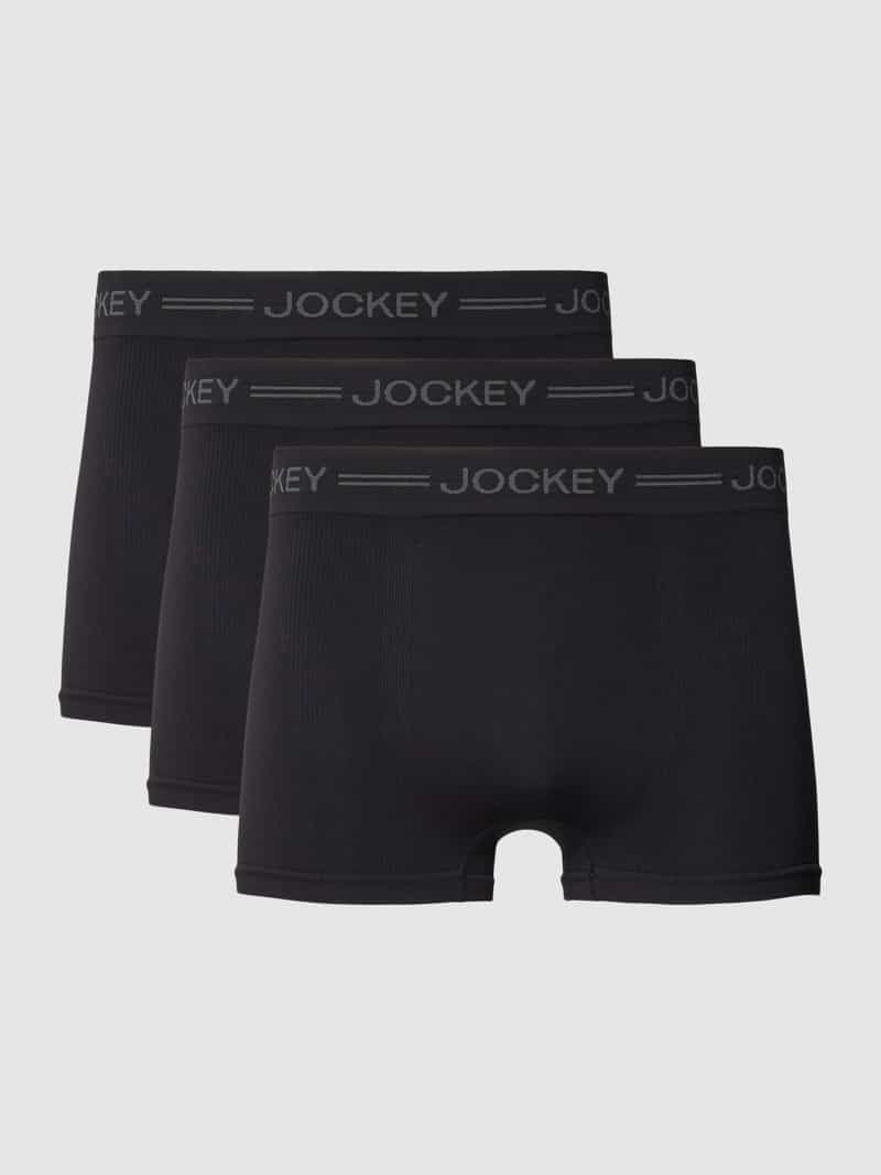 Jockey Boxershort met label in band in een set van 3 stuks model 'EVERYDAY SEAMLESS'
