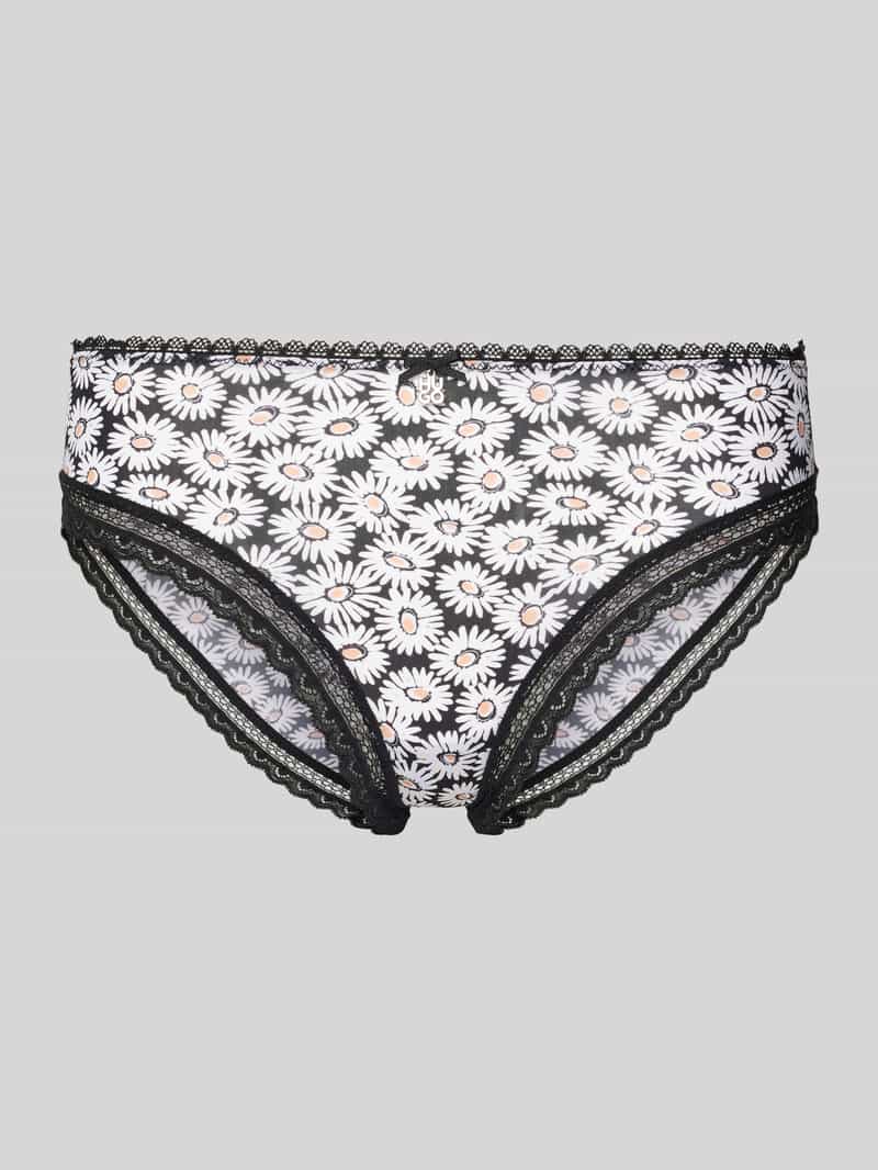 HUGO Slip met kanten details