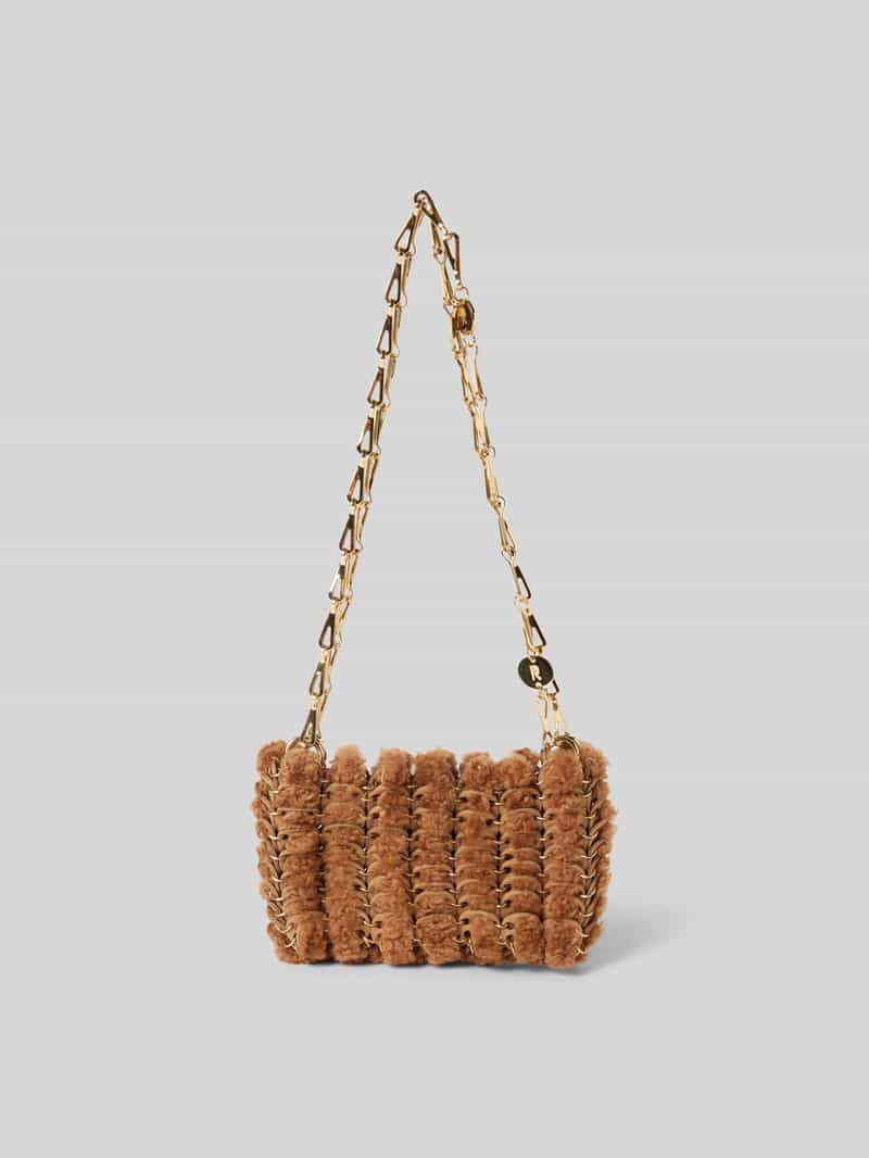 Handtas met labeldetail