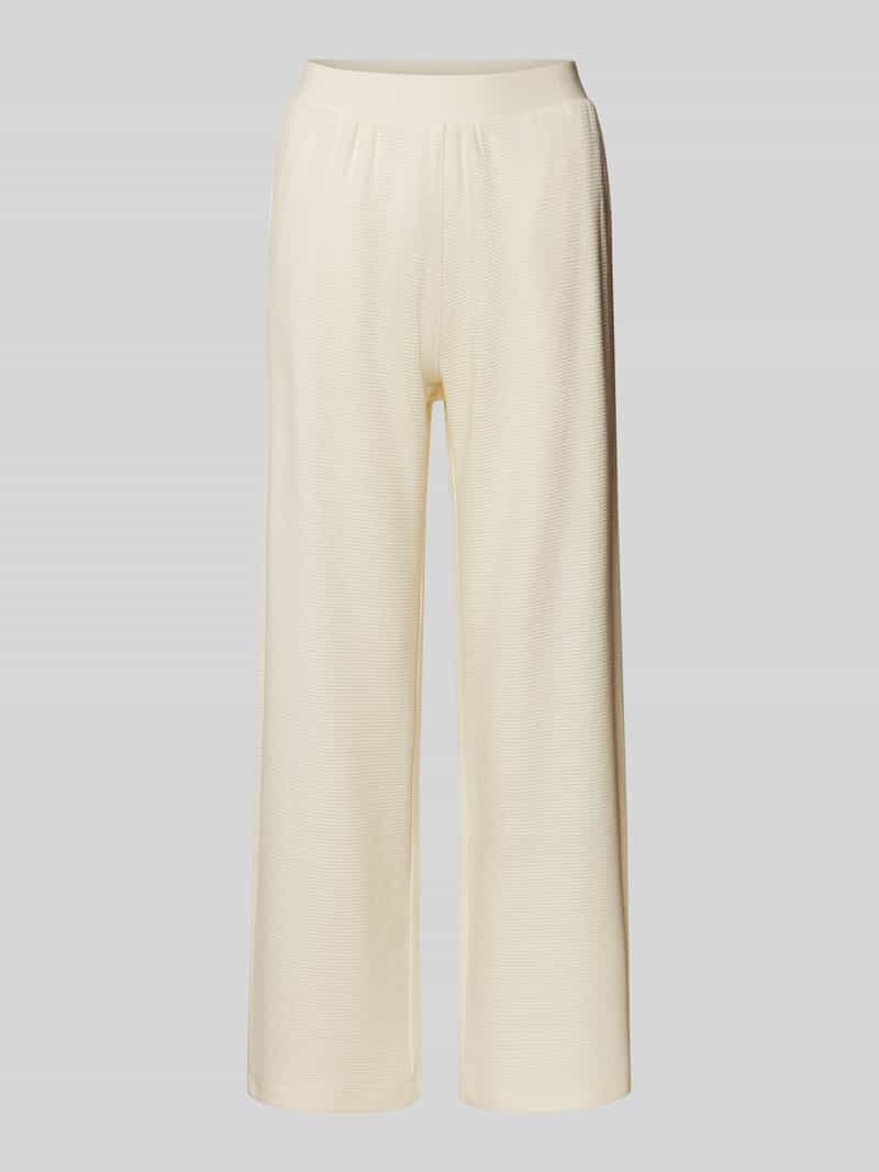 Christian Berg Woman Flared culotte met structuurmotief