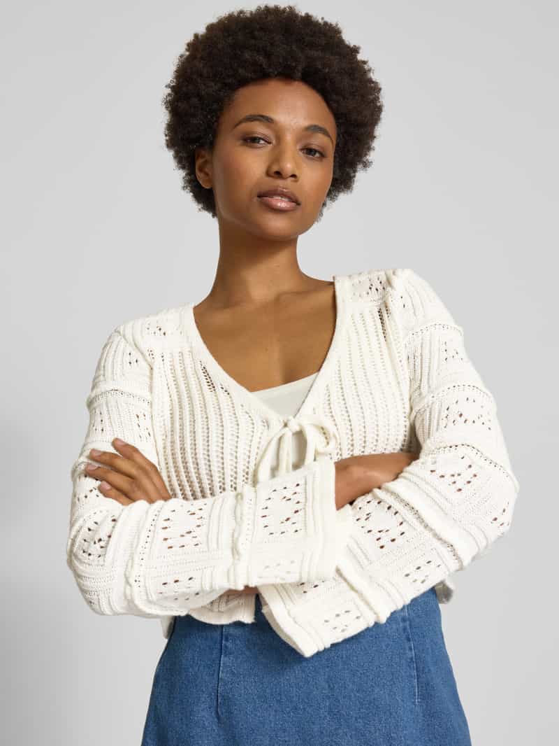 Only Regular fit cardigan met striksluiting model 'NATALIE'